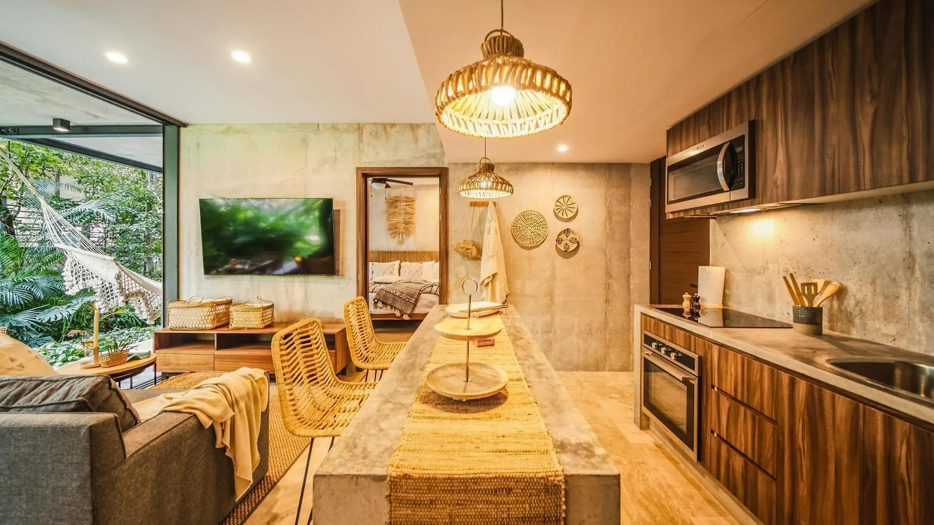 Apartment Waterworld 2Br On Cenote Pools And Gym Beach Club Tulum Mexico