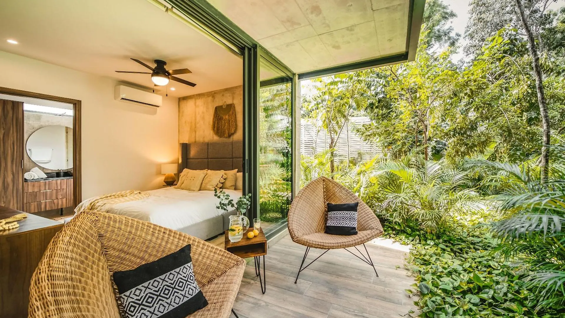 Apartment Waterworld 2Br On Cenote Pools And Gym Beach Club Tulum