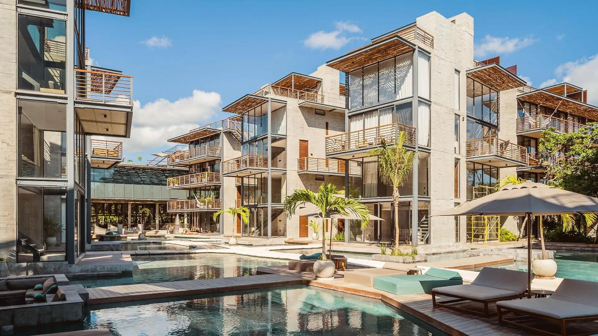 Apartment Waterworld 2Br On Cenote Pools And Gym Beach Club Tulum Mexico